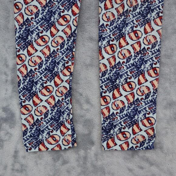 LulaRoe Pants Girls S to M Simply Comfortable White Gray Set of 2 Leggings - Picture 16 of 16